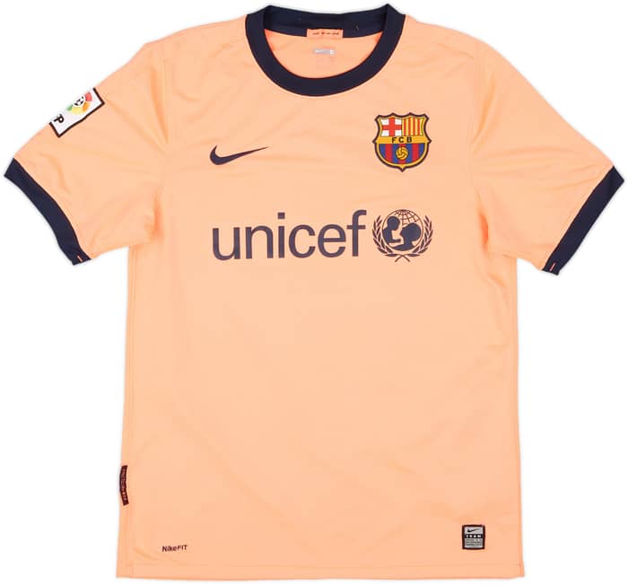 2009-10 Barcelona Away Shirt A.Iniesta #8 - 9/10 - (S)