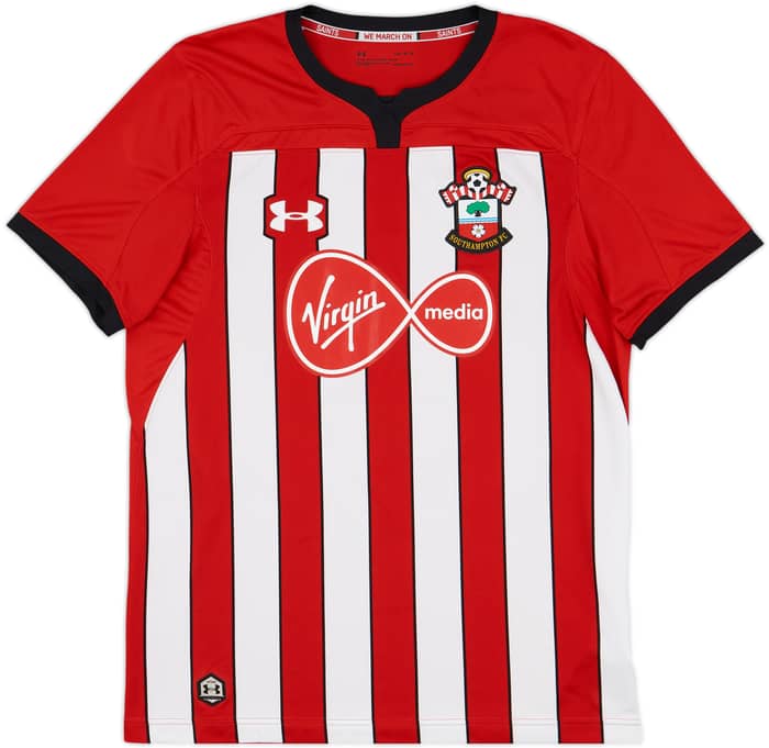 2018-19 Southampton Home Shirt Yoshida #3 - 9/10 - (L)