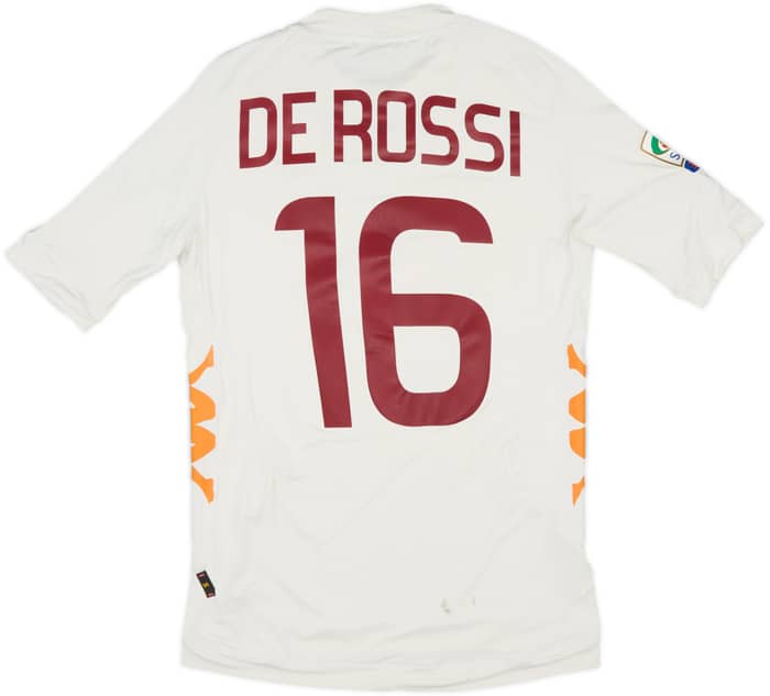 2011-12 Roma Away Shirt De Rossi #16 - 5/10 - (S)