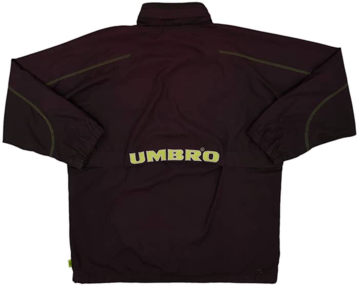 1998-99 Inter Milan Umbro Hooded Rain Jacket - 8/10 - (L)