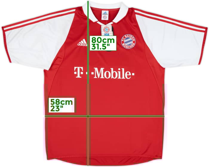 2003-04 Bayern Munich Home Shirt Ballack #13 (L)
