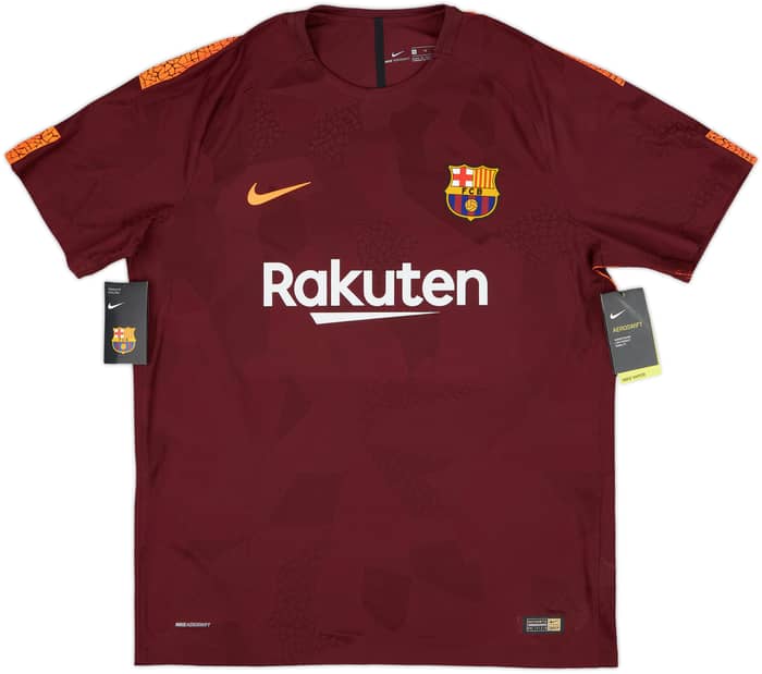 2017-18 Barcelona Authentic Third Shirt Suarez #9 (XL)