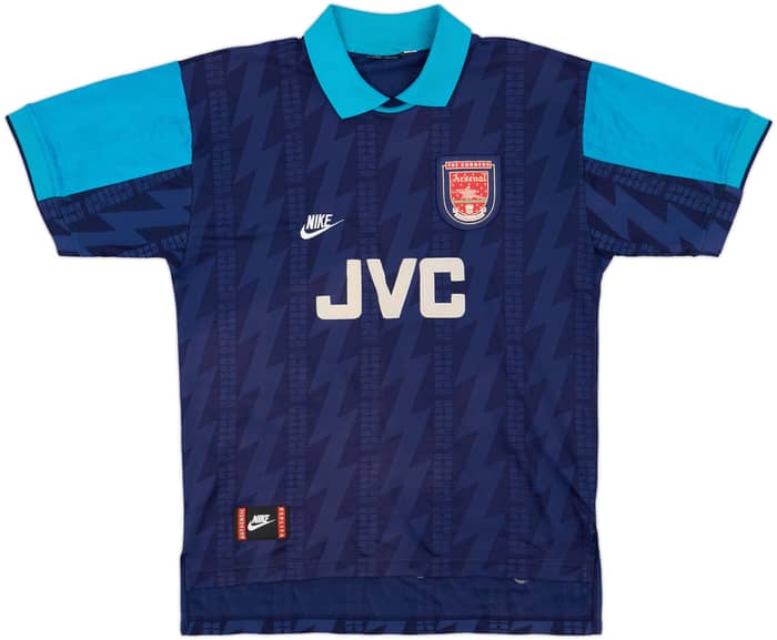 1994-95 Arsenal Away Shirt Wright #8 - 7/10 - (S)