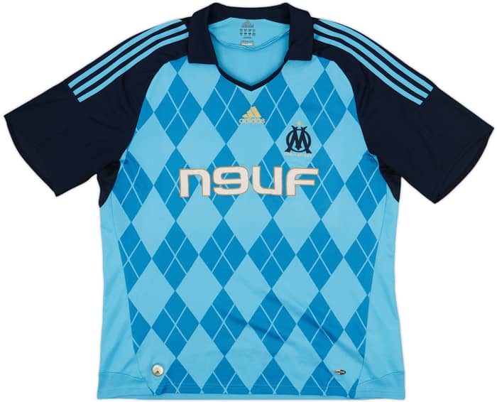 2008-09 Olympique Marseille Away Shirt Ben Arfa #20 - 6/10 - (XXL)