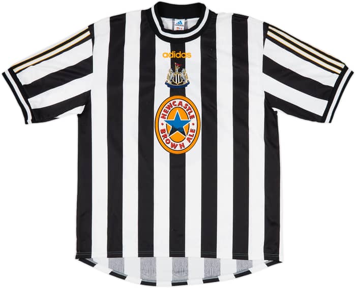 1997-99 Newcastle Home Shirt Asprilla #11 - 7/10 - (XL)