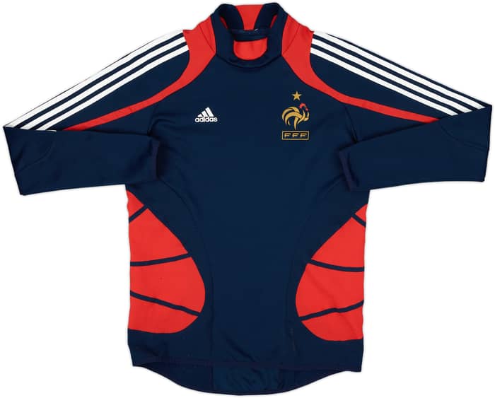 2008-09 France adidas Drill Top - 8/10 - (M)