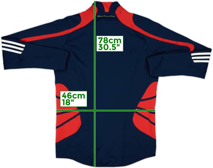 2008-09 France adidas Drill Top - 8/10 - (M)