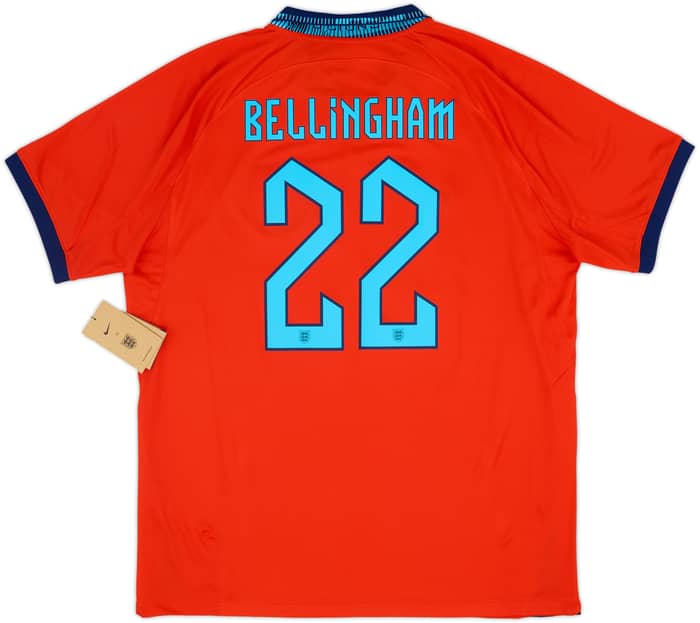 2022-23 England Away Shirt Bellingham #22 (XL)