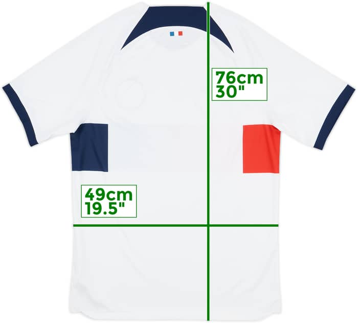 2023-24 Paris Saint-Germain Away Shirt - 8/10 - (M)