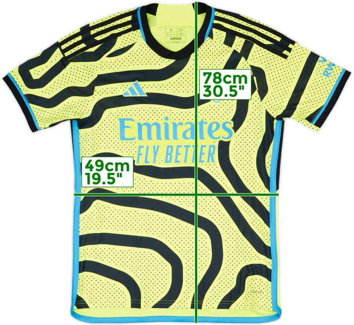 2023-24 Arsenal Away Shirt Odegaard #8 - 10/10 - (M)