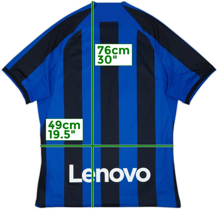 2022-23 Inter Milan Home Shirt - 10/10 - (M)