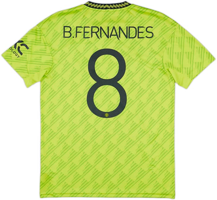 2022-23 Manchester United Third Shirt B.Fernandes #8 - 10/10 - (M)