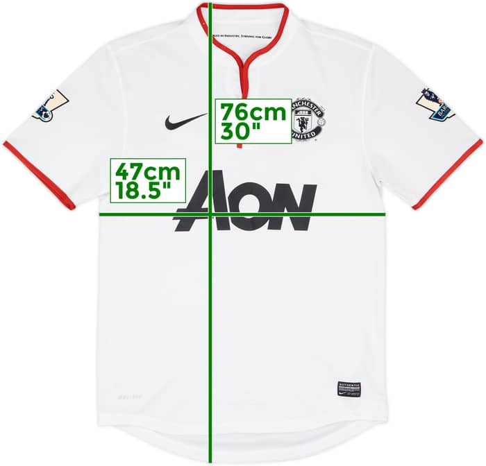 2012-14 Manchester United Away Shirt V.Persie #20 - 5/10 - (S)