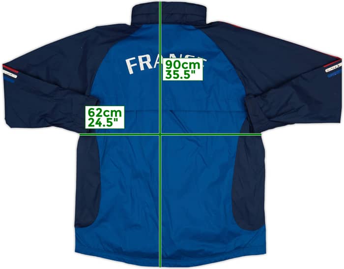 2000-02 France adidas Hooded Rain Jacket - 6/10 - (L)