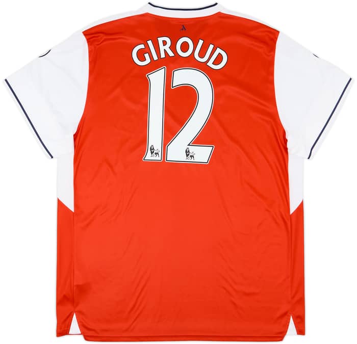 2016-17 Arsenal Home Shirt Giroud #12 - 8/10 - (3XL)