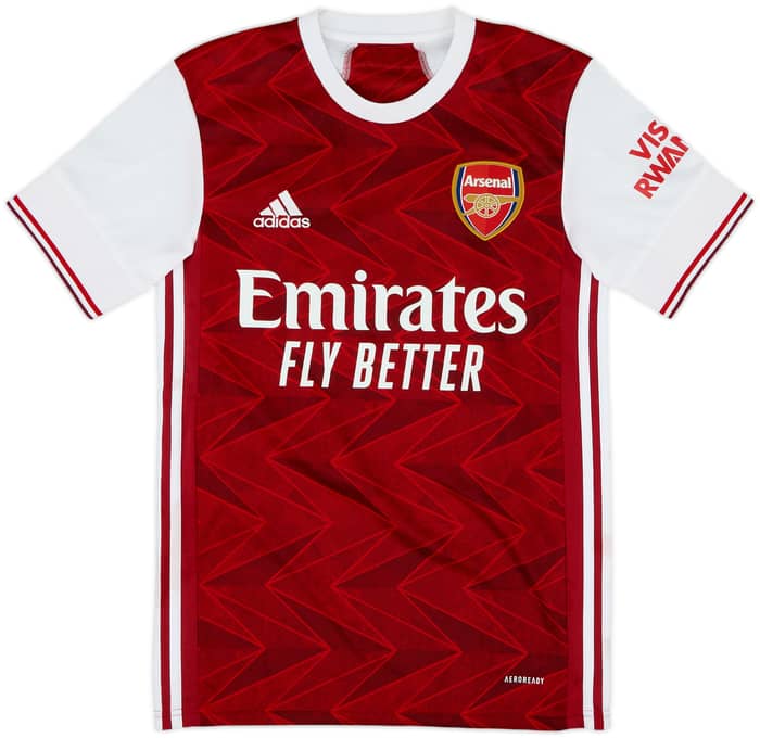 2020-21 Arsenal Home Shirt Saka #7 - 8/10 - (XS)