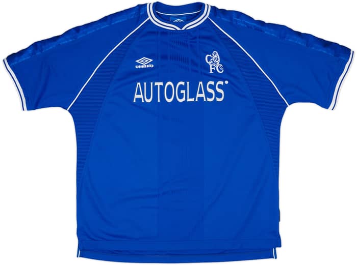 1999-01 Chelsea Home Shirt Desailly #6 - 8/10 - (XXL)