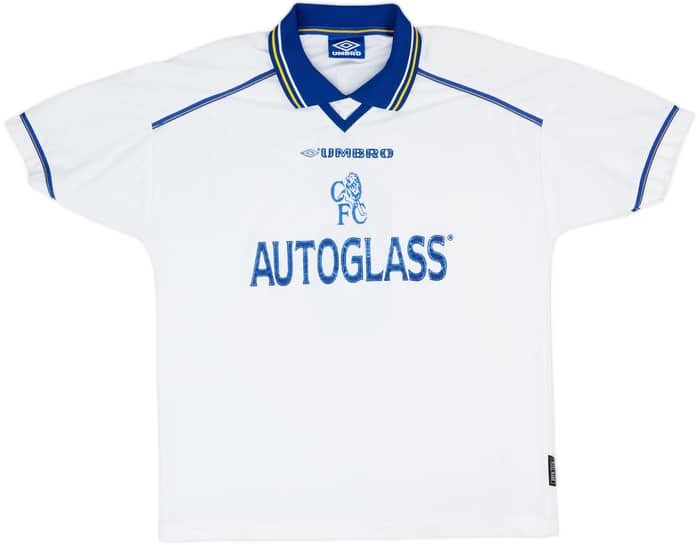 1998-00 Chelsea Away Shirt Desailly #6 - 6/10 - (L)