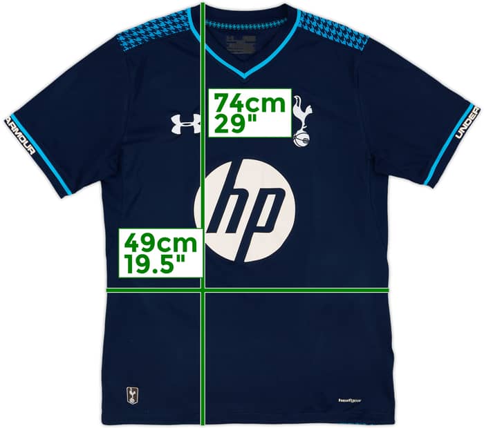 2013-14 Tottenham Third Shirt Kane #37 - 7/10 - (M)