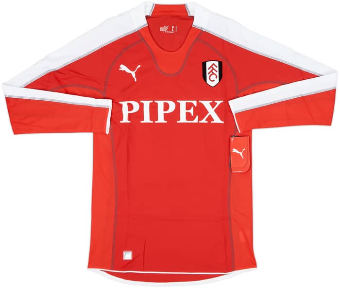 2005-06 Fulham Away L/S Shirt Boa Morte #11 (S)