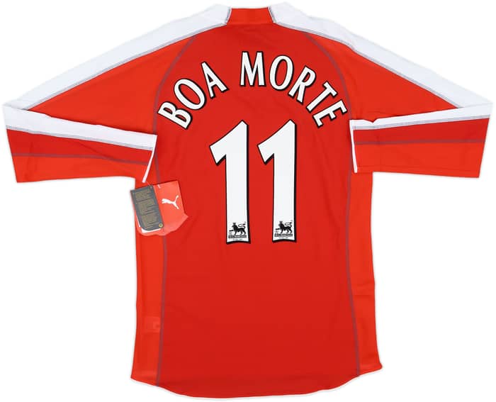 2005-06 Fulham Away L/S Shirt Boa Morte #11 (M)