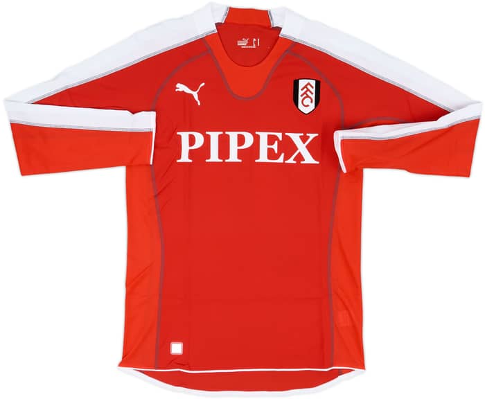 2005-06 Fulham Away L/S Shirt Boa Morte #11 (M)