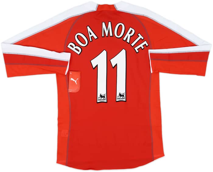 2005-06 Fulham Away L/S Shirt Boa Morte #11 (M)