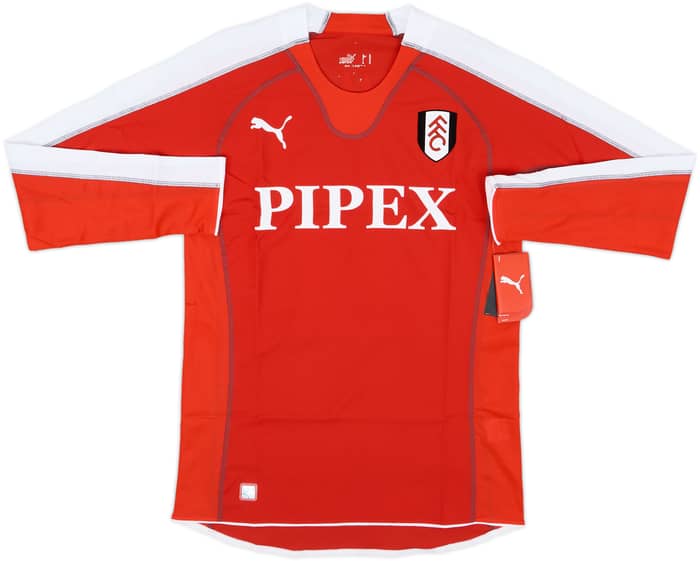 2005-06 Fulham Away L/S Shirt Boa Morte #11 (M)