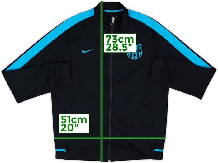 2015-16 Barcelona Nike Track Jacket - 7/10 - (M)