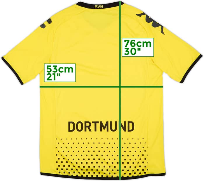 2011-12 Borussia Dortmund Home Shirt - 9/10 - (L)