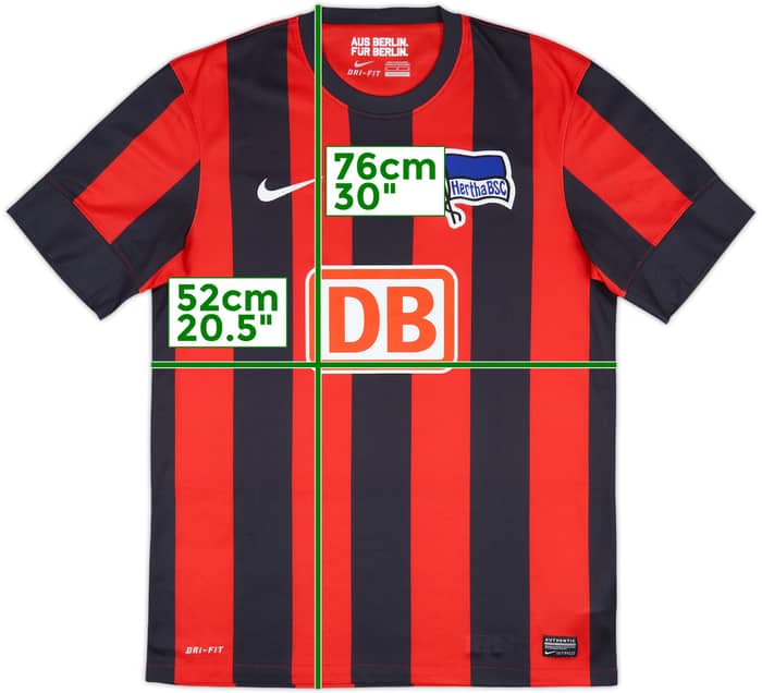 2012-13 Hertha Berlin Away Shirt - 10/10 - (M)