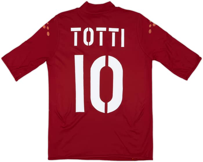 2003-04 Roma Home Shirt Totti #10 - 7/10 - (S)