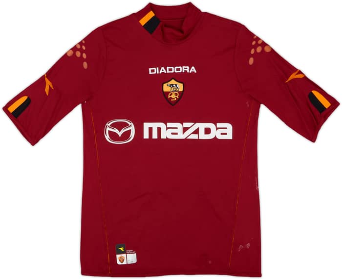 2003-04 Roma Home Shirt Totti #10 - 7/10 - (S)