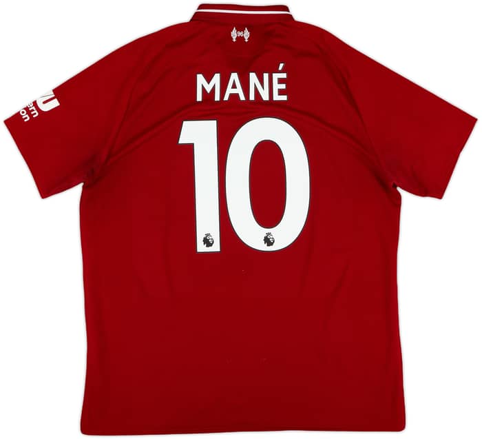 2018-19 Liverpool Home Shirt Mane #10 - 5/10 - (L)