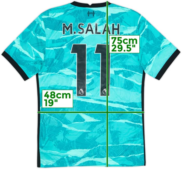 2020-21 Liverpool Away Shirt M.Salah #11 (S)
