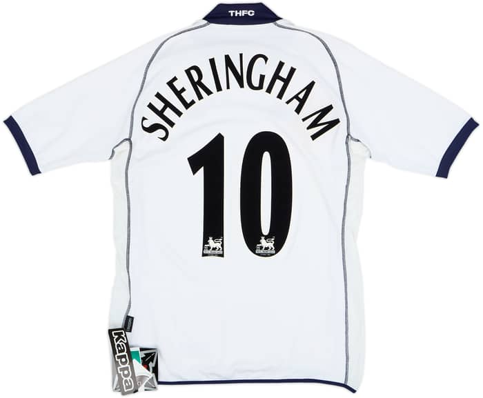 2002-04 Tottenham Home Shirt Sheringham #10 (S)