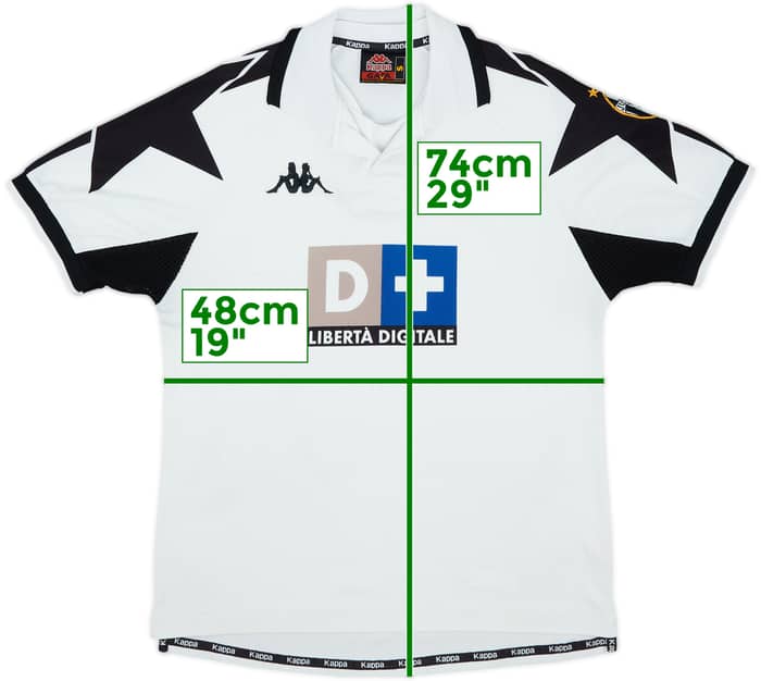 1999-00 Juventus Away Shirt Del Piero #10 - 7/10 - (S)