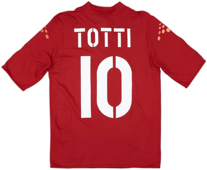 2003-04 Roma Home Shirt Totti #10 - 7/10 - (S)