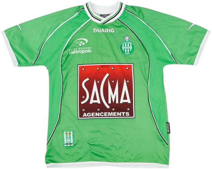 2003-04 Saint Etienne Home Shirt - 8/10 - (M)