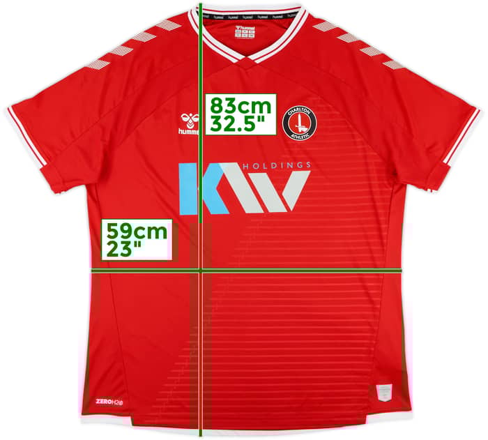 2020-21 Charlton Home Shirt - 10/10 - (XXL)