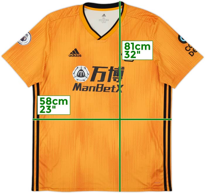 2019-20 Wolves Home Shirt Neves #8 - 7/10 - (XL)