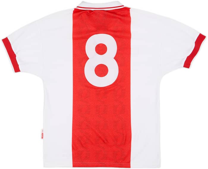 1998-99 Ajax Home Shirt #8 - 7/10 - (M)