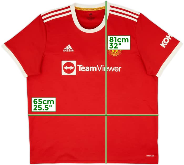 2021-22 Manchester United Home Shirt Sancho #25 - 9/10 - (XXL)