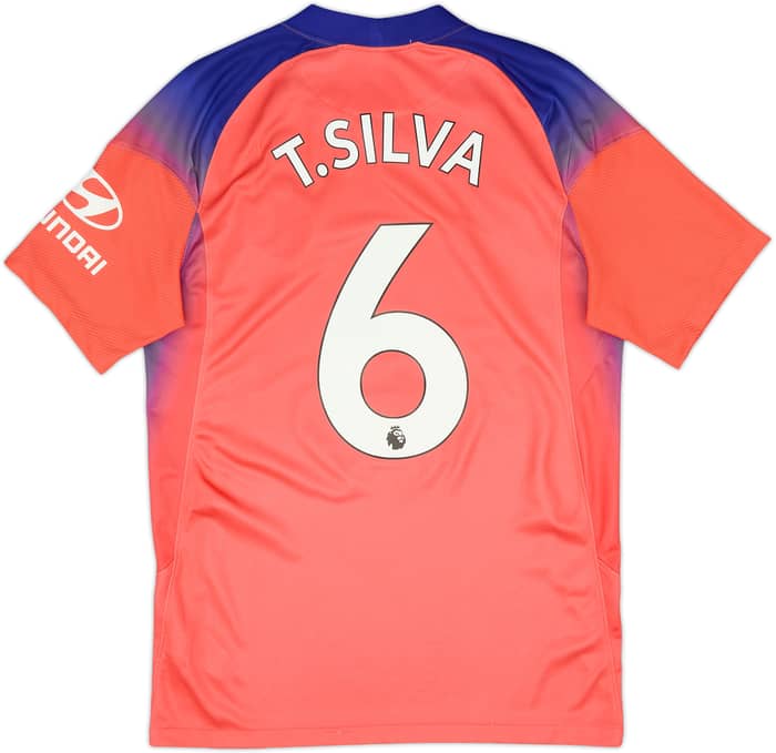 2020-21 Chelsea Third Shirt T. Silva #6 - 8/10 - (S)