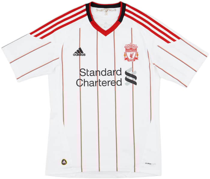 2010-11 Liverpool Away Shirt Gerrard #8 - 6/10 - (S)