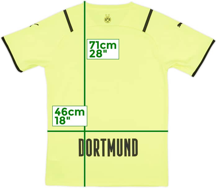 2021-22 Borussia Dortmund Cup Home Shirt - 4/10 - (S)