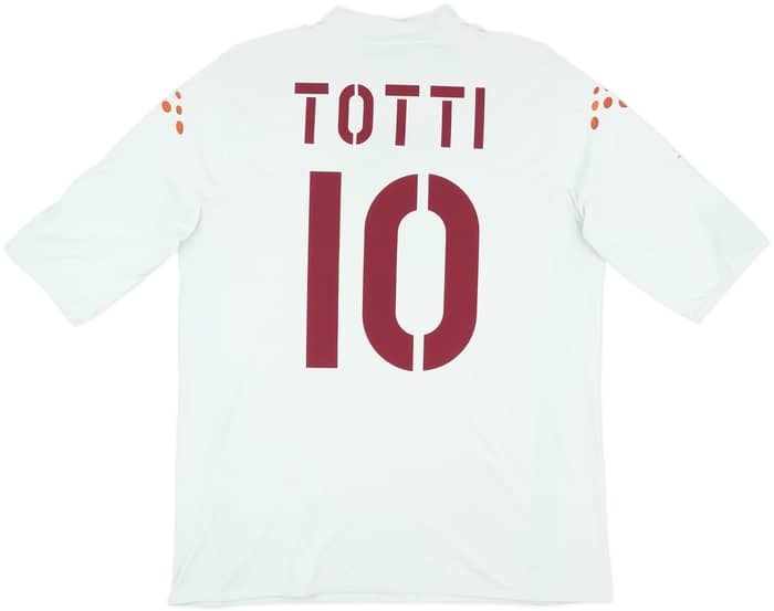 2003-04 Roma Away Shirt Totti #10 - 5/10 - (XXL)