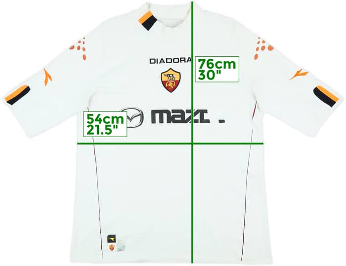 2003-04 Roma Away Shirt Totti #10 - 5/10 - (XXL)
