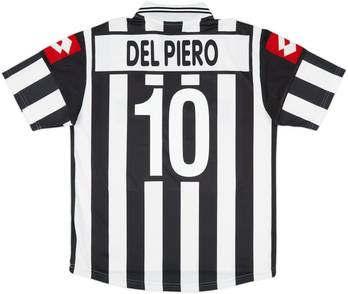 2001-02 Juventus Home Shirt Del Piero #10 - 9/10 - (L)