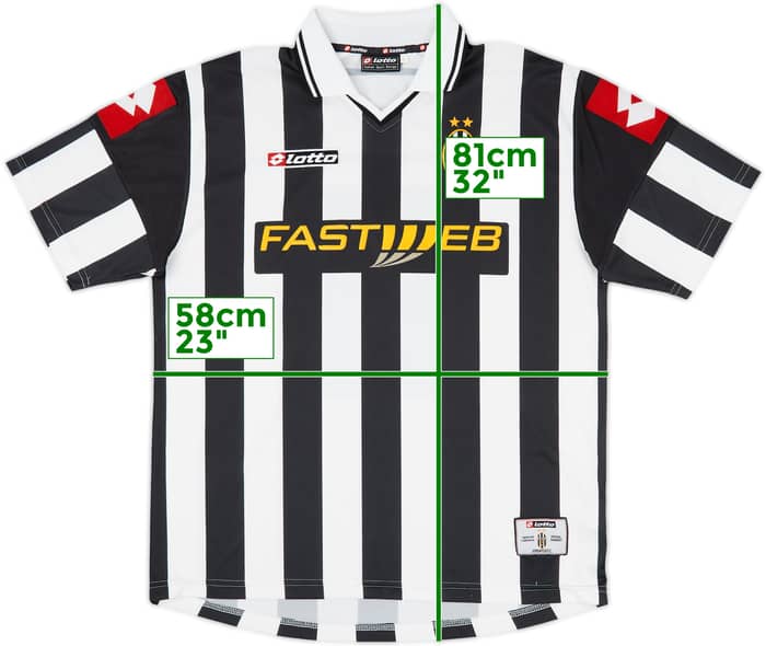2001-02 Juventus Home Shirt Del Piero #10 - 9/10 - (L)